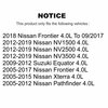 Mpulse Engine Crankshaft Position Sensor For Nissan Frontier Pathfinder Xterra NV2500 NV3500 SEN-2CRK0318
